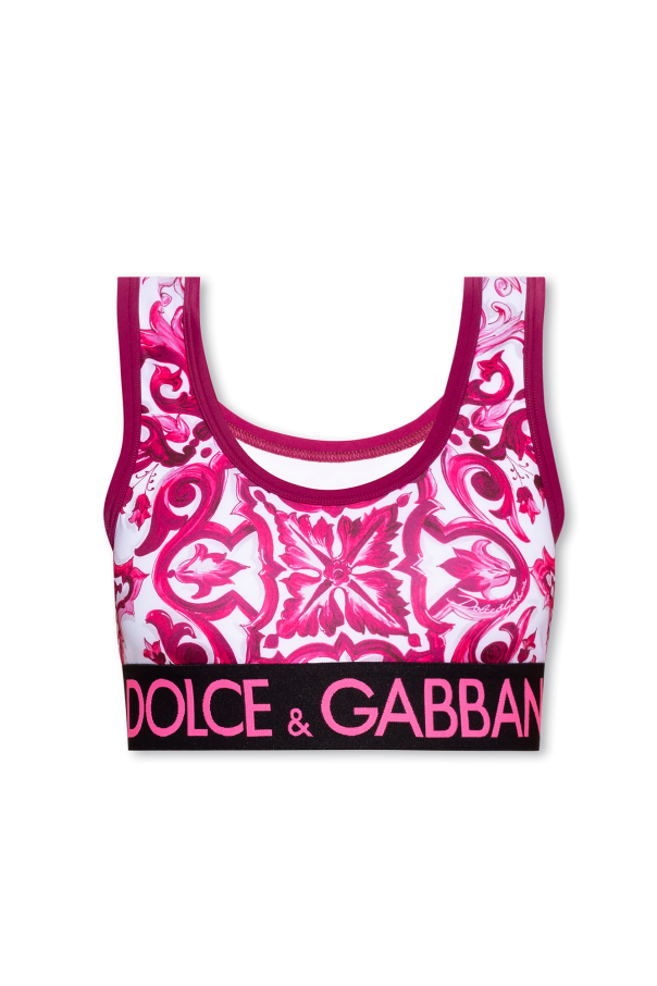Dolce & Gabbana Top with logo Women's Clothing Vitkac